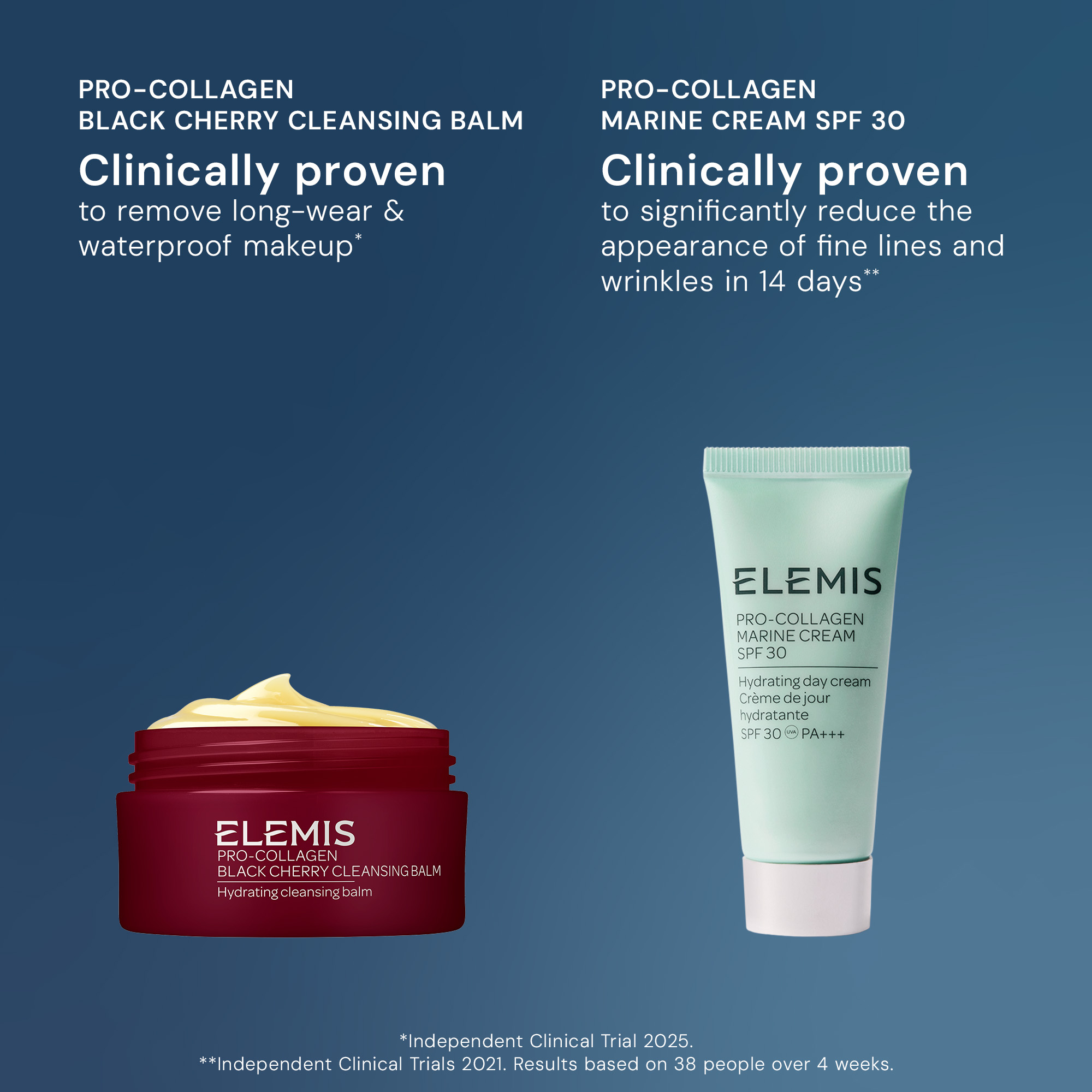 Зіркове очищення і зволоження ELEMIS Pro-Collagen Bright Stars Kit